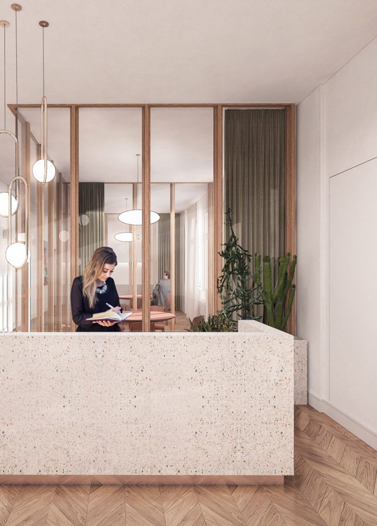 Recepcia - Roland Offices